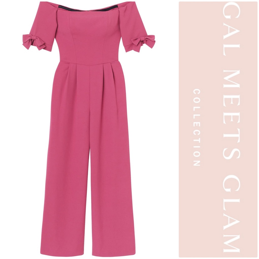 Gal Meets Glam Meredith Crepe Jumpsuit - Picture 8 of 8